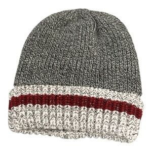 Winter Hat Baby 6-12 Months Unisex Grey Knit Toque